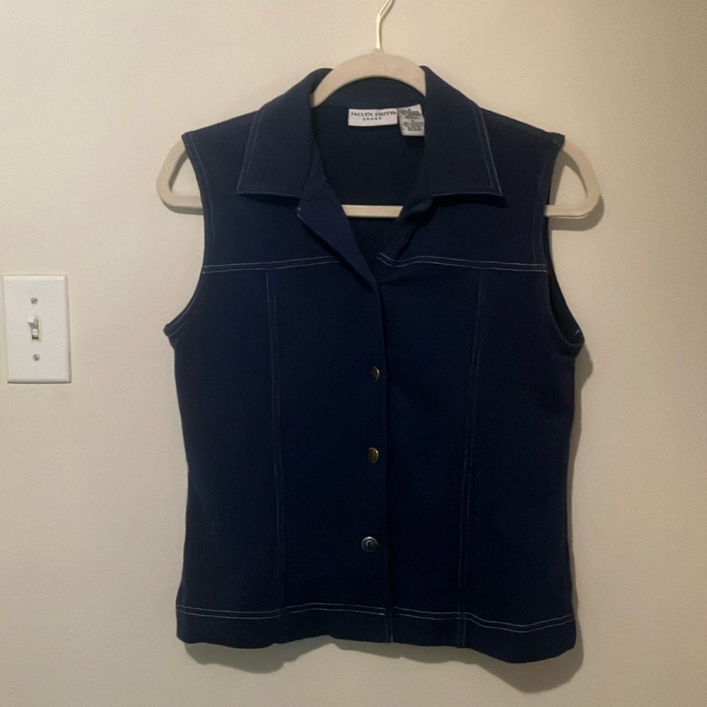 vintage Jaclyn Smith Sport sweatshirt vest women’s S